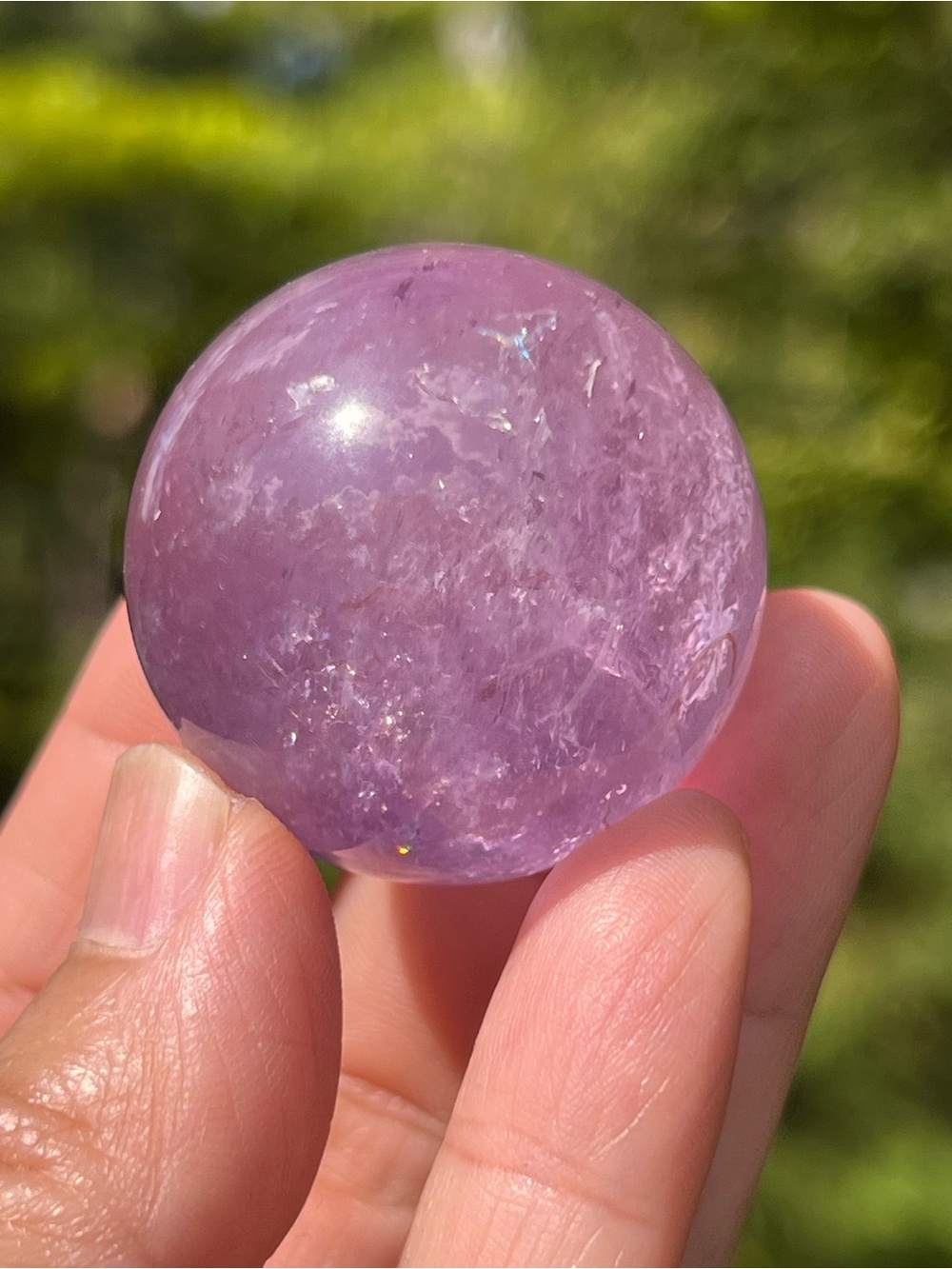 Amethyst (11) sphere | crystal